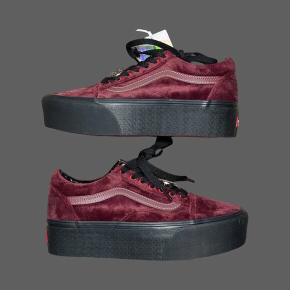 Disney x Vans Old Skool Stackform 'Poison Apple' Mens 6.5 / Womens 8 - Picture 2 of 10